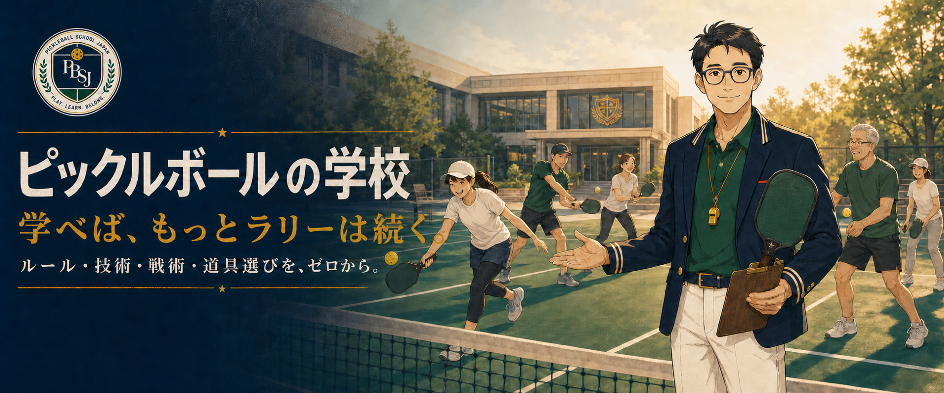 ピックルボールの学校