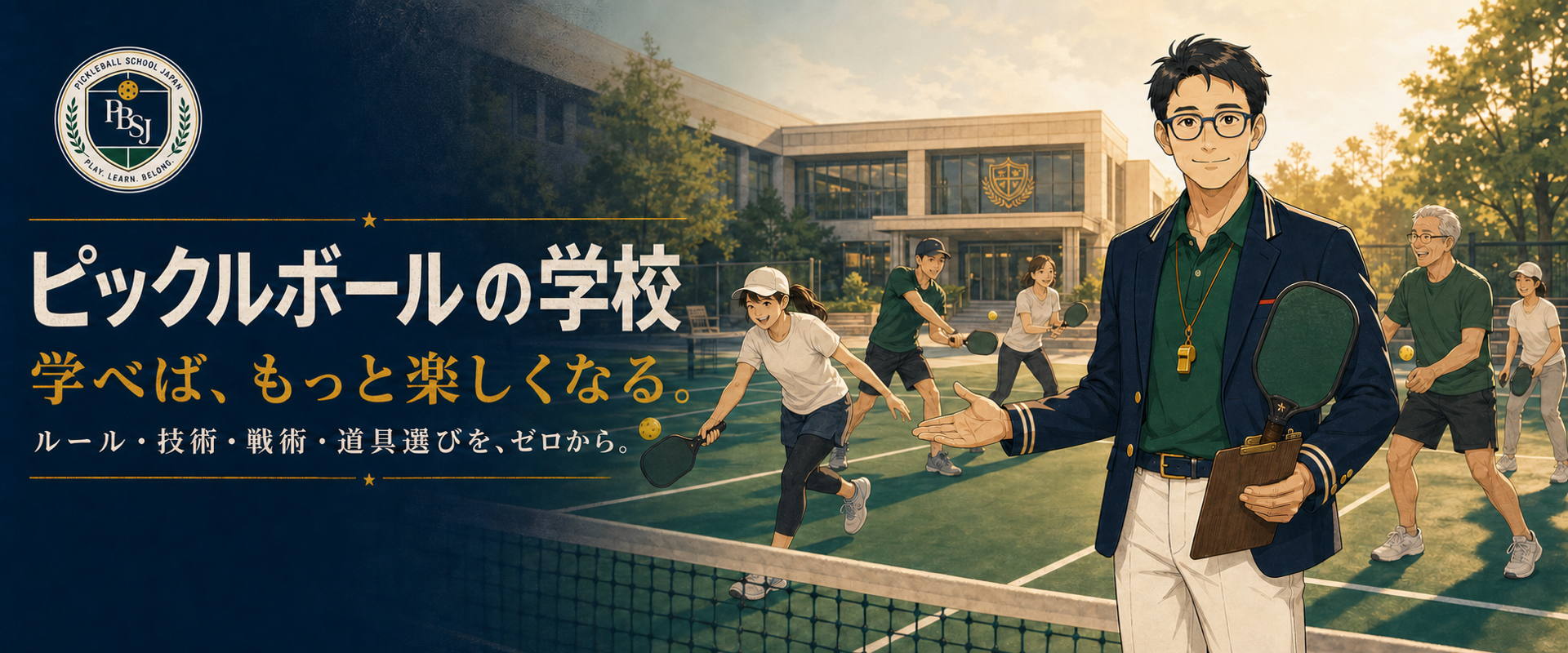 ピックルボールの学校